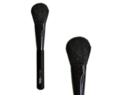 Круглая кисть для румян (Черная Коза) Milan PRO