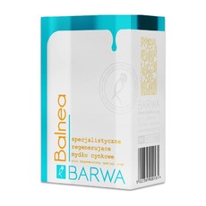 Мыло туалетное твердое цинковое регенерирующее для проблемной кожи Barwa Balnea