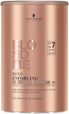 Премиум Бондинг-порошок "Глиняный" для обесцвечивания волос "BOND ENFORCING" (White dust free powder Premium Clay Lightener 7+) BlondMe Schwarzkopf 