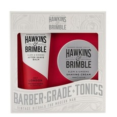 Набор для бритья Hawkins & Brimble Grooming Gift Set (Крем для бритья, бальзам после бритья)