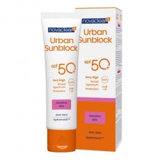 Крем защитный для чувствительной кожи SPF50+, 40 мл NovaClear Urban Sunblock 