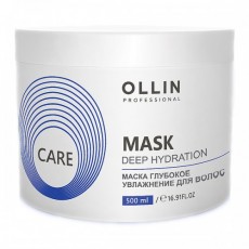 Маска глубокое увлажнение для волос 500мл Deep Hydration Mask For Hair OLLIN CARE 