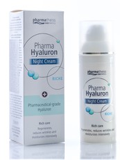 Ночной крем для лица (плотный) Riche Pharma Hyaluron 