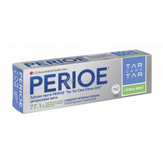 Зубная паста с активными гранулами "Tar Tar Care Ice mint" цитрусовая мята PERIOE