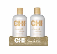 Набор CHI KERATIN The Gold Treatment: Shampoo 355ml + Conditioner 355ml