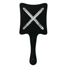 Расческа для сушки феном ikoo paddle X standard beluga black (стандарт - черная белуга)
