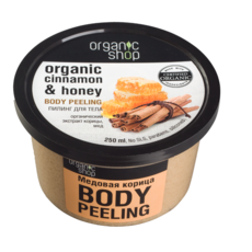 Пилинг для тела Медовая корица «Organic Shop»