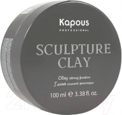 Глина для укладки волос нормальной фиксации с матовым эффектом «Sculpture Clay» Styling Kapous