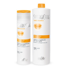 Шампунь балансирующий для жирной кожи головы Sebo Balance Balancing Shampoo Itely