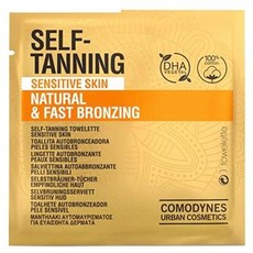 Салфетка-автозагар для  чувствительной кожи (натуральный быстрый загар) 1 шт COMODYNES