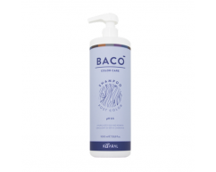 Шампунь-стабилизатор цвета для волос с гидролизатами шелка и кератином Baco Color Care KAARAL