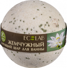 Бурлящий шар для ванны Белый лотос и пальмроза «ECOLAB»
