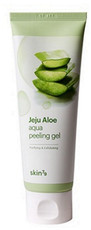 Гоммаж-гель для лица с алоэ Jeju Aloe aqua peeling gel, 100 мл Skin79