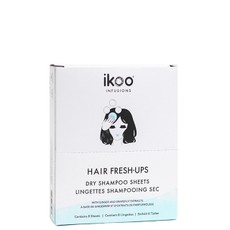 Освежающая салфетка для волос «Сухой шампунь» ikoo infusions Hair Fresh-Ups Dry Shampoo Sheets, 8 шт