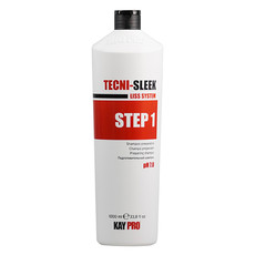 Подготовительный шампунь для процедуры выпрямления волос шаг 1 TECNI-SLEEK KayPro