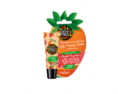 Бальзам-скраб для губ с фруктовыми маслами Гладкость и Защита Tutti Frutti Апельсин & Клубника Farmona 