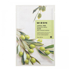 Тканевая маска для лица с экстрактом оливы MIZON Joyful Time Essence Mask Olive (5шт) 