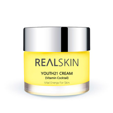 Увлажняющий крем для лица Youth 21 Cream (Vitamin cocktail) REAL SKIN 