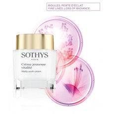 Ревитализирующий крем для сияния и идеального рельефа кожи Sothys Vitality Youth Cream