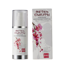 Крем ночной клеточное восстановление "Ветка сакуры" Modum 