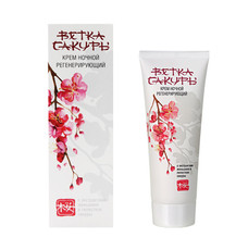 Крем ночной регенерирующий "Ветка сакуры" Modum 