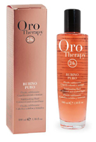 Защитный флюид с микрочастицами золота и рубина для окрашенных волос Oro Therapy 24k Rubino Puro Fanola